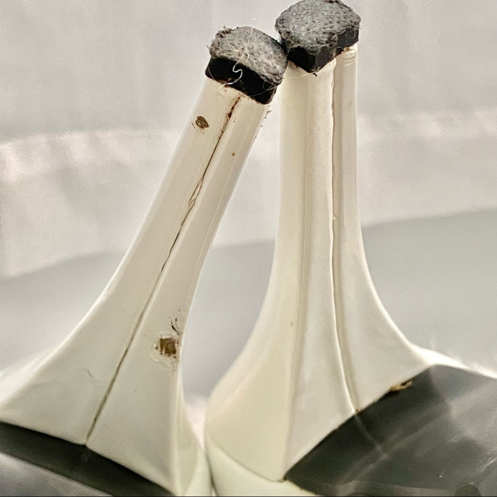 Pin Up Couture White “Harlow” Heels - Picture 13 of 15